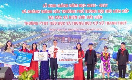 [VIDEO] PETROVIETNAM trao tặng phòng STEM: Thêm cơ hội sáng tạo cho học sinh Tuyên Quang