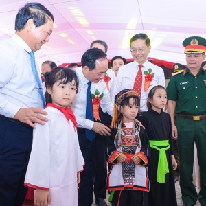 PETROVIETNAM trao tặng phòng STEM cho Trường nội trú Tiểu học và THCS Thanh Thủy (Tuyên Quang)