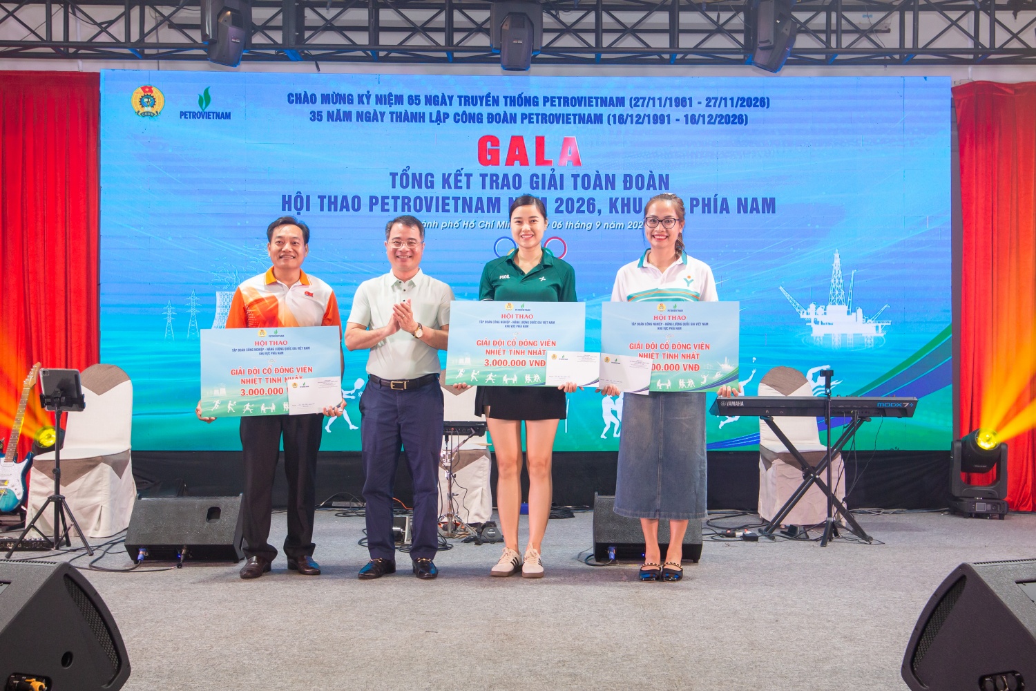 Dấu ấn rực rỡ tại Hội thao Petrovietnam 2026 khu vực phía Nam: Lan tỏa tinh thần Một đội ngũ - Một mục tiêu Dấu ấn rực rỡ tại Hội thao PETROVIETNAM 2026 khu vực phía Nam: Lan tỏa tinh thần