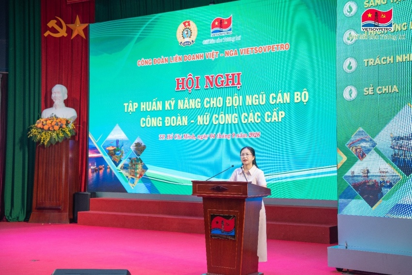Vietsovpetro tổ chức hội nghị tập huấn công tác nữ công, bình đẳng giới và kỹ năng phòng vệ