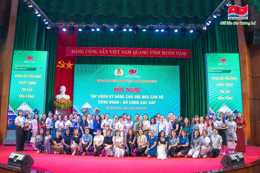 Vietsovpetro tổ chức hội nghị tập huấn công tác nữ công, bình đẳng giới và kỹ năng phòng vệ