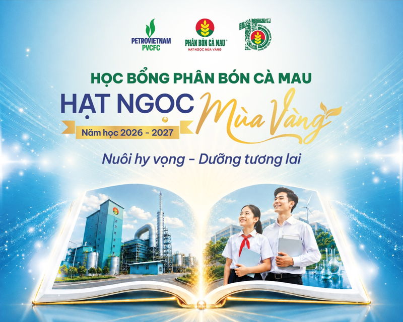Công đoàn PVCFC đồng hành cùng học sinh Cà Mau trong năm học mới