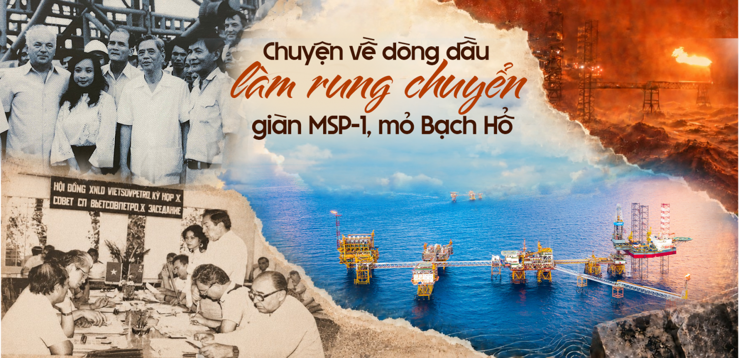 [E Magazine] Chuyện về dòng dầu làm rung chuyển giàn MSP-1, mỏ Bạch Hổ