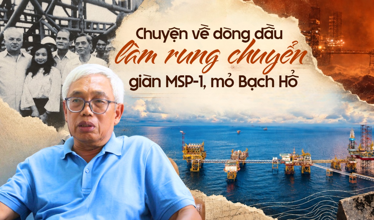 [E-Magazine] Chuyện về dòng dầu làm rung chuyển giàn MSP-1, mỏ Bạch Hổ