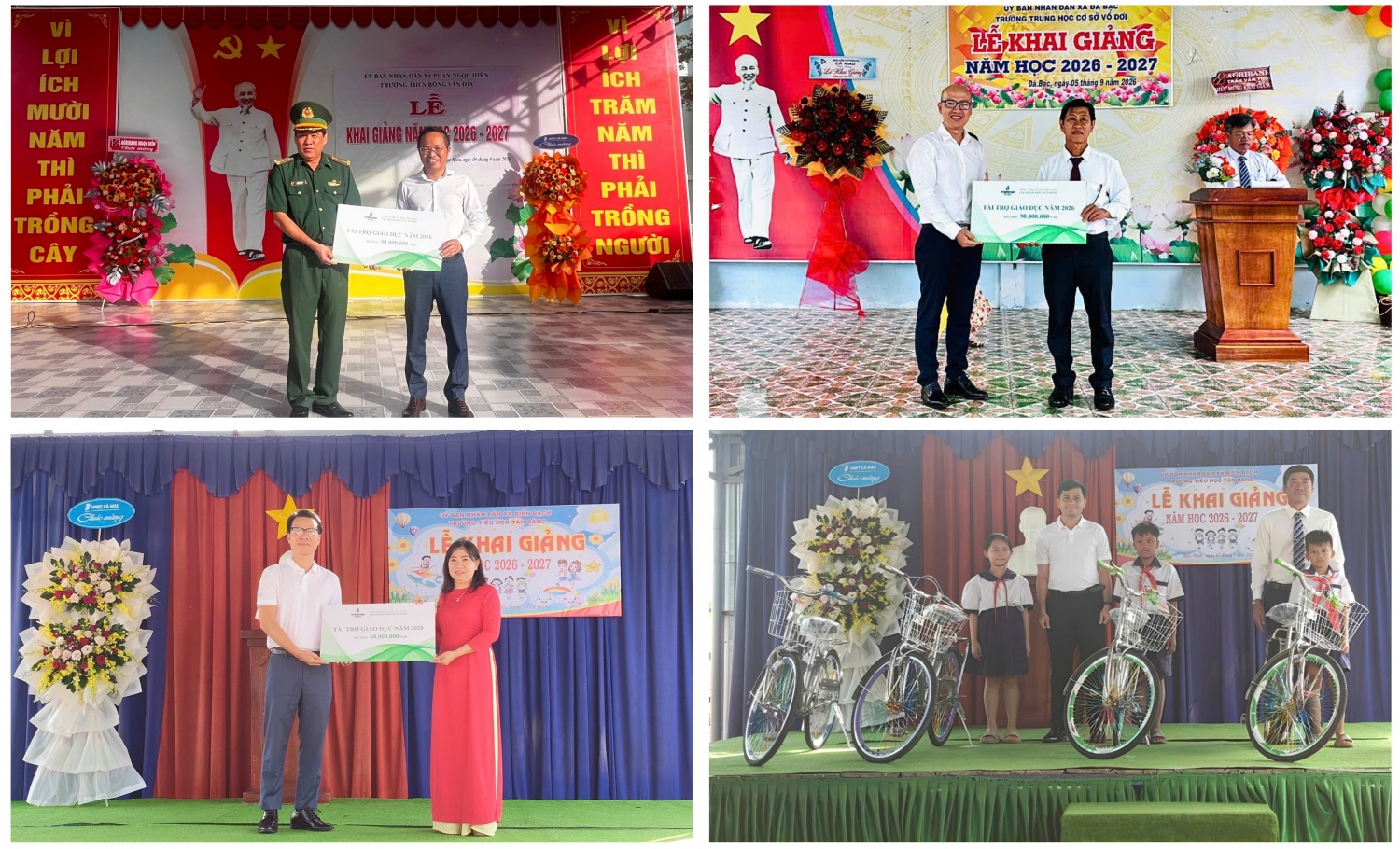 PV GAS tiếp sức học sinh có hoàn cảnh khó khăn đến trường