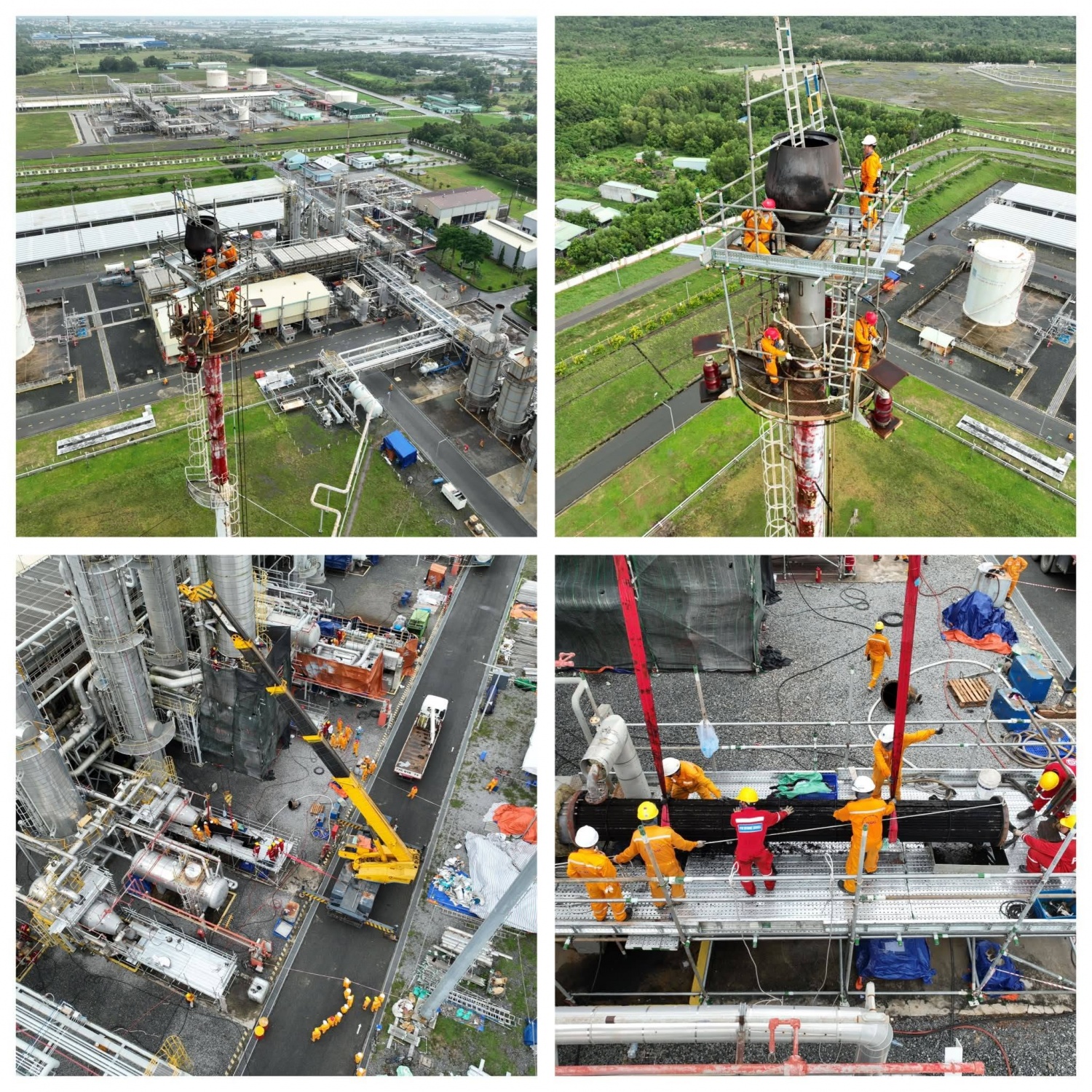 PV GAS hoàn thành bảo dưỡng, sửa chữa hệ thống khí Cửu Long và Nam Côn Sơn 2