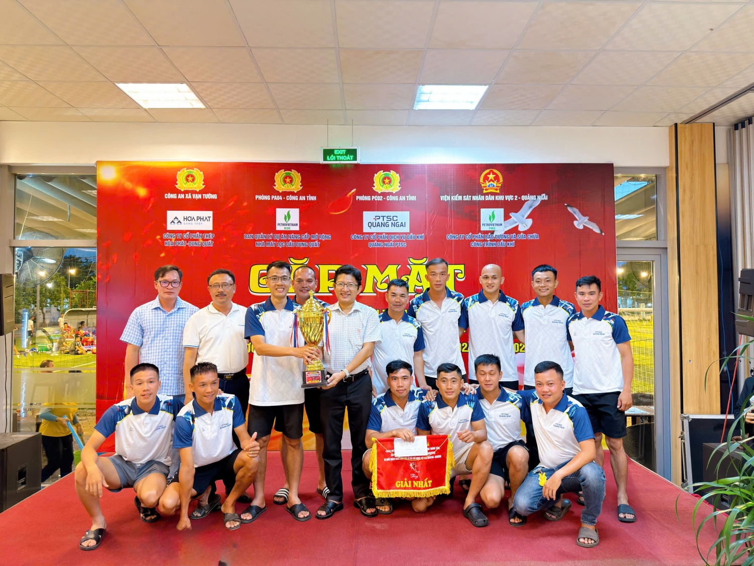 PTSC Quảng Ngãi: Bồi đắp tinh thần gắn kết từ sân cỏ PTSC Quảng Ngãi: Bồi đắp tinh thần gắn kết từ sân cỏ