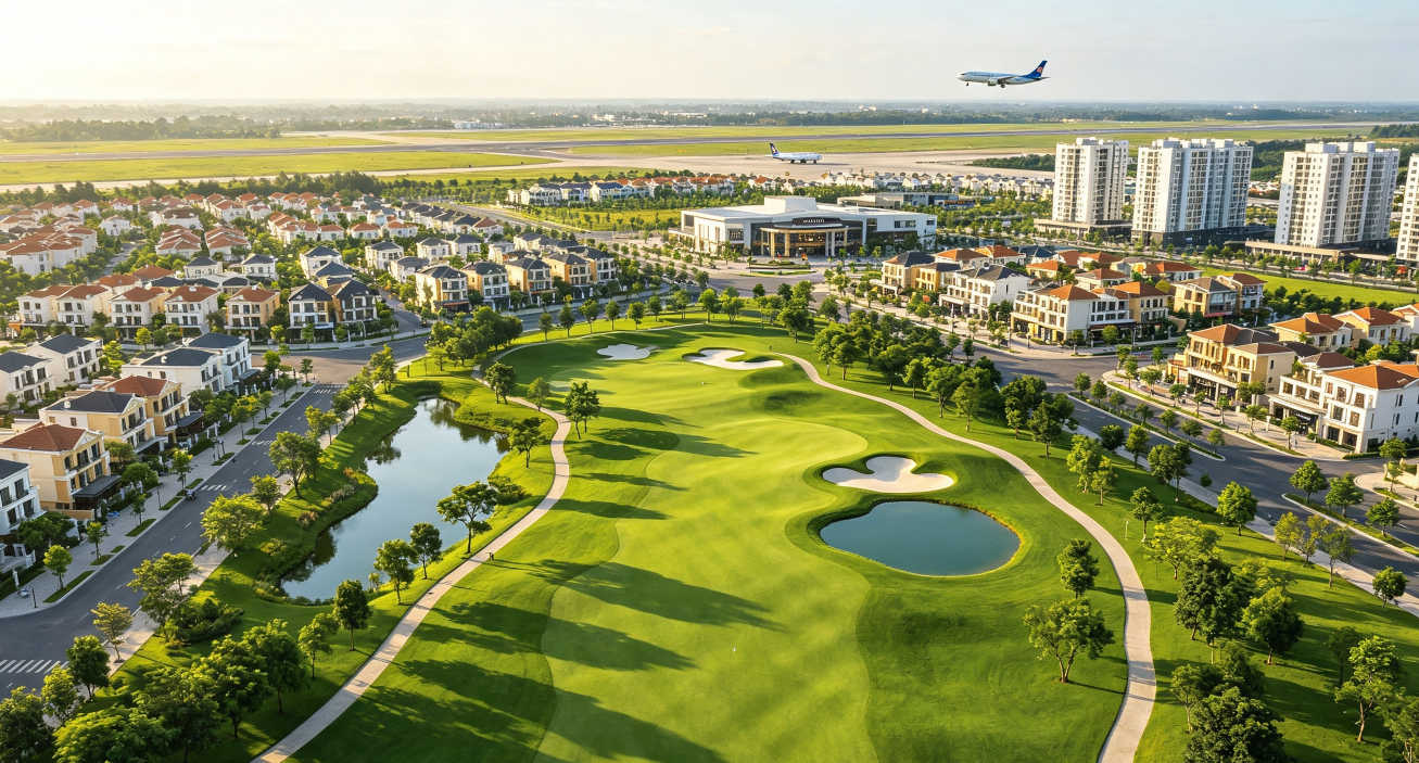 Thanh Hóa sắp có khu đô thị, sân golf hơn 300ha cạnh sân bay Sao Vàng