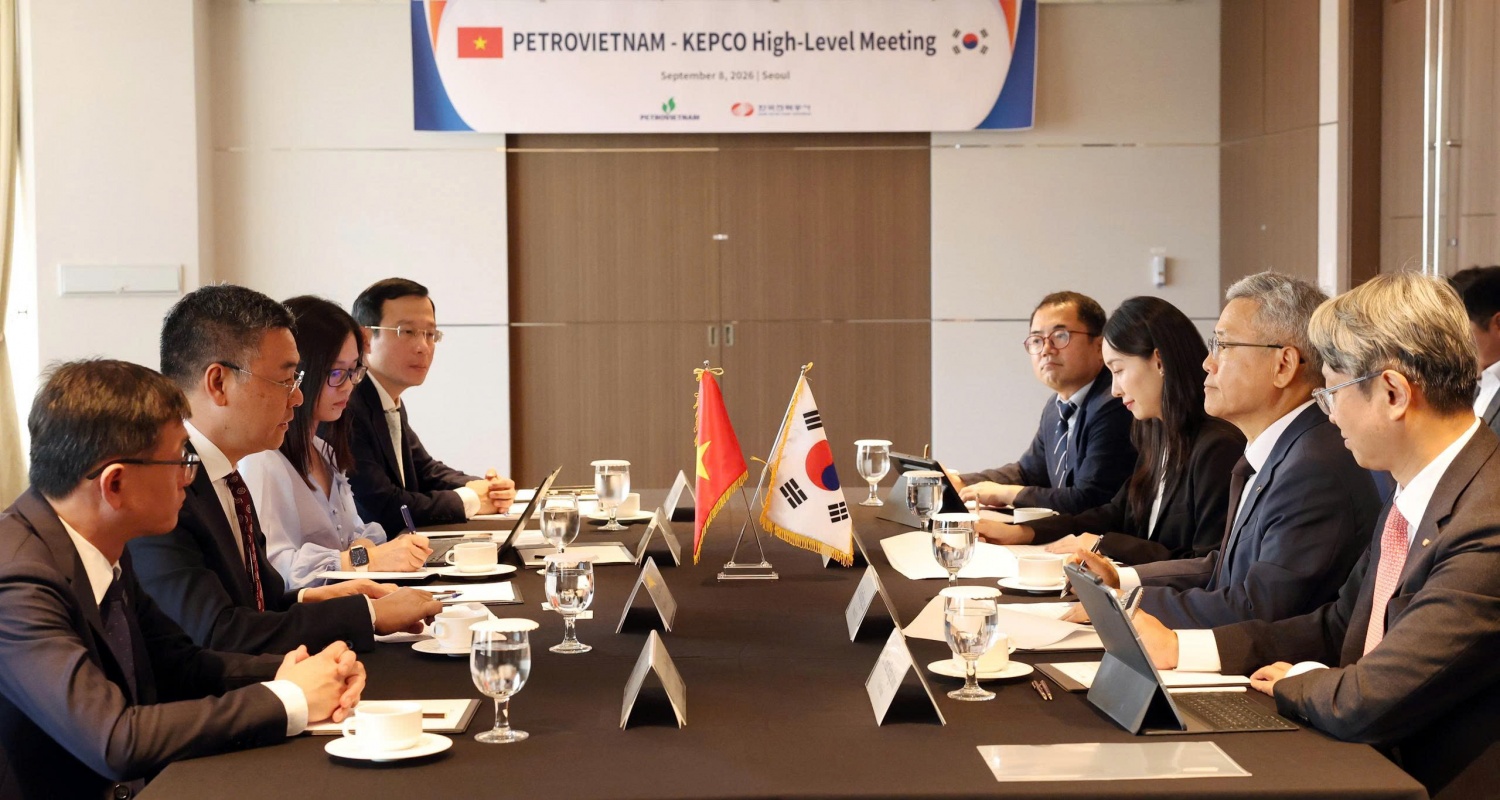 PETROVIETNAM và KEPCO tăng tốc thúc đẩy hợp tác nghiên cứu phát triển điện hạt nhân
