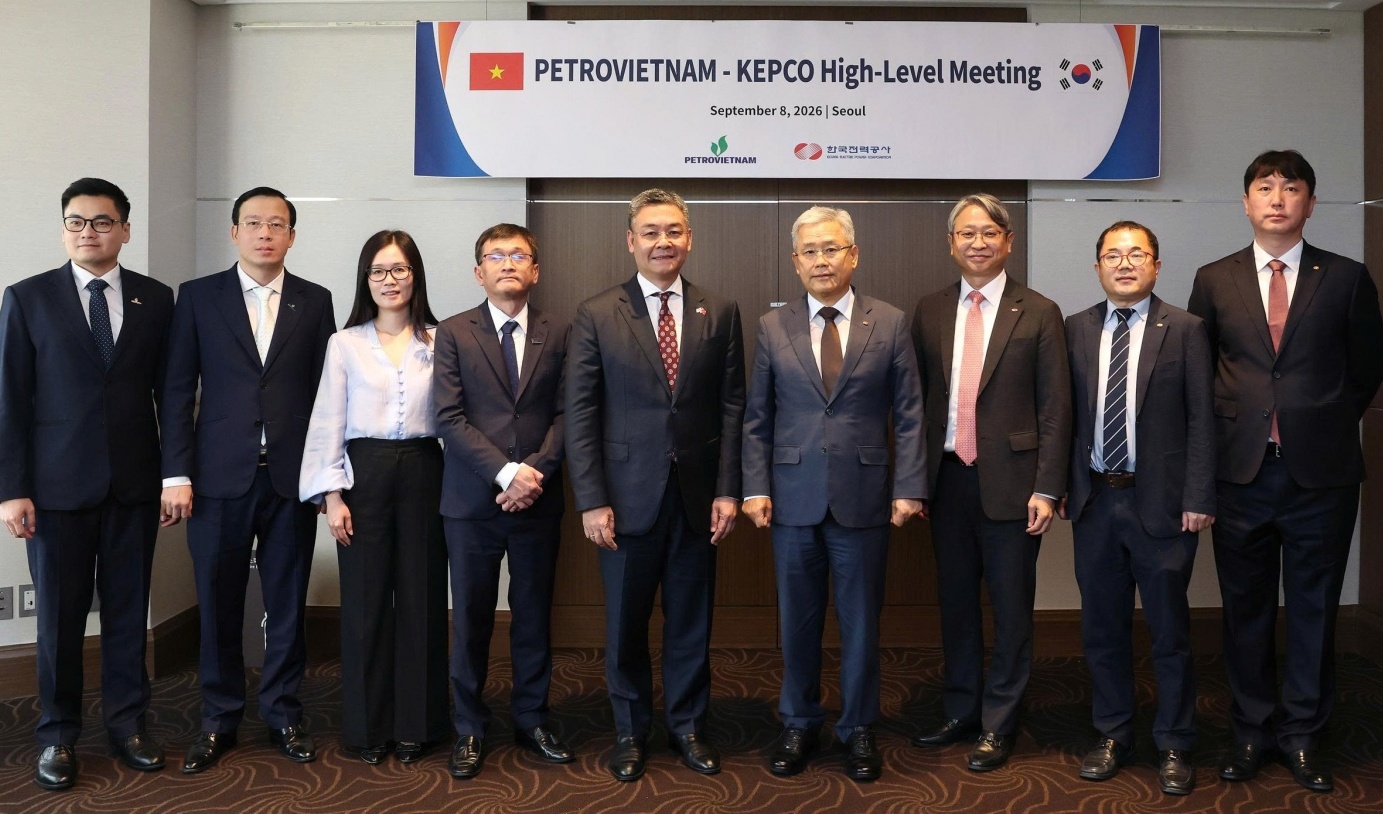 PETROVIETNAM và KEPCO tăng tốc thúc đẩy hợp tác nghiên cứu phát triển điện hạt nhân