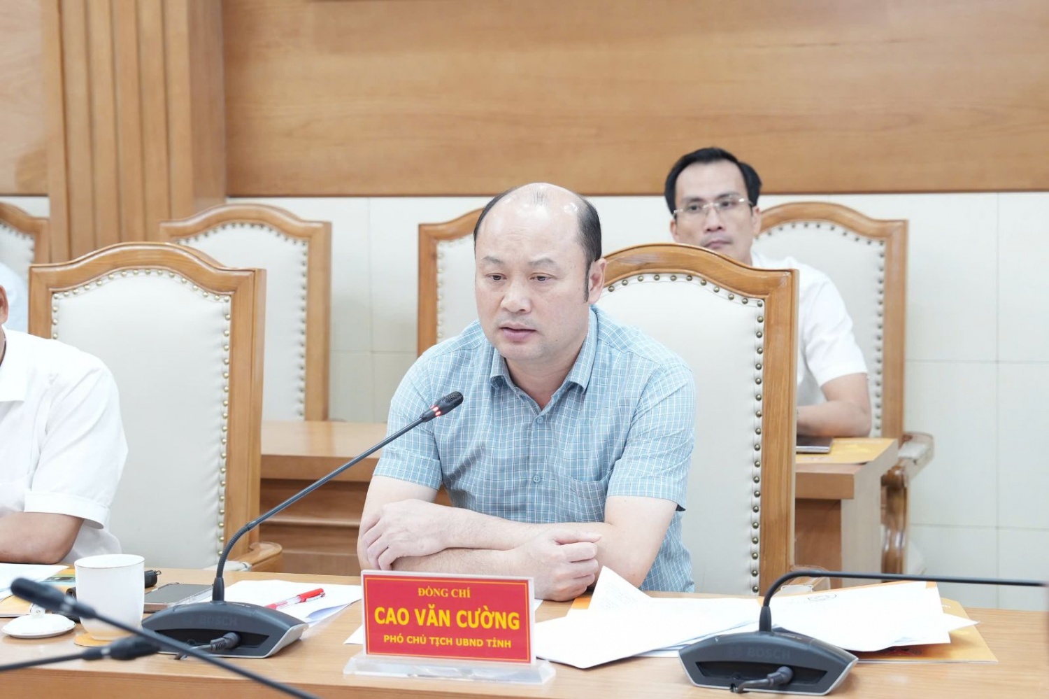TKV và tỉnh Thanh Hóa trao đổi tháo gỡ khó khăn, thúc đẩy hoạt động sản xuất kinh doanh trên địa bàn Dự án Điều chỉnh khai thác và chế biến quặng Cromit Cổ Định