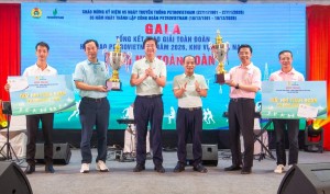 PV GAS xuất sắc đạt giải Nhì toàn đoàn tại Hội thao PETROVIETNAM 2026