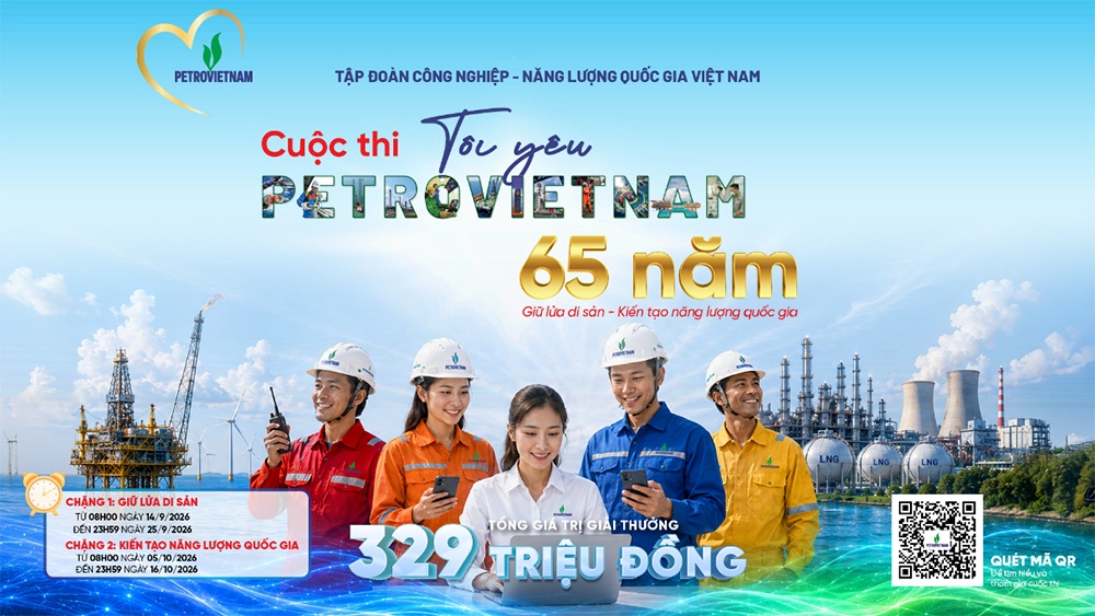 Cuộc thi “Tôi yêu Petrovietnam”: 65 năm không chỉ để nhớ, mà để hiểu và viết tiếp Cuộc thi “Tôi yêu PETROVIETNAM”: 65 năm không chỉ để nhớ, mà để hiểu và viết tiếp