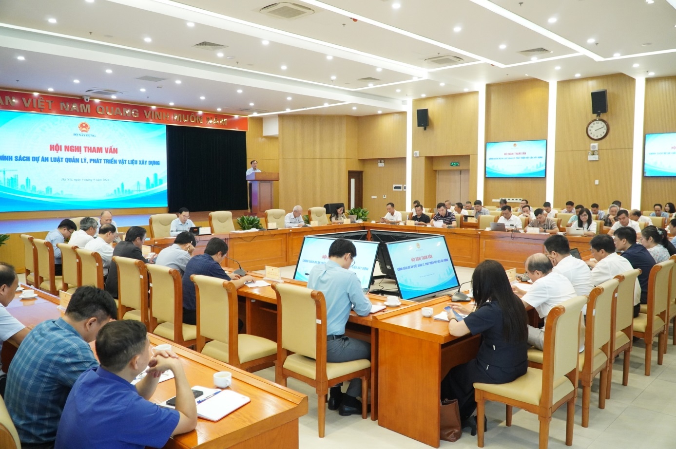 Vật liệu xây dựng hướng tới ngành công nghiệp xanh, tiết kiệm tài nguyên và năng lượng Vật liệu xây dựng trước yêu cầu chuyển đổi xanh, tiết kiệm tài nguyên và năng lượng