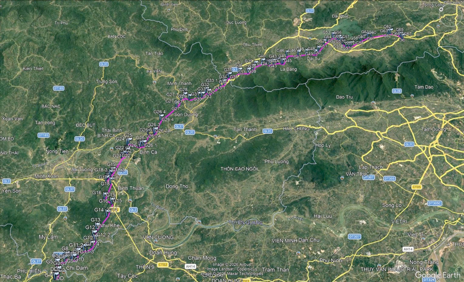 Tuyên Quang chấp thuận chủ trương đầu tư Dự án đường dây 500kV Thái Nguyên - Yên Bái