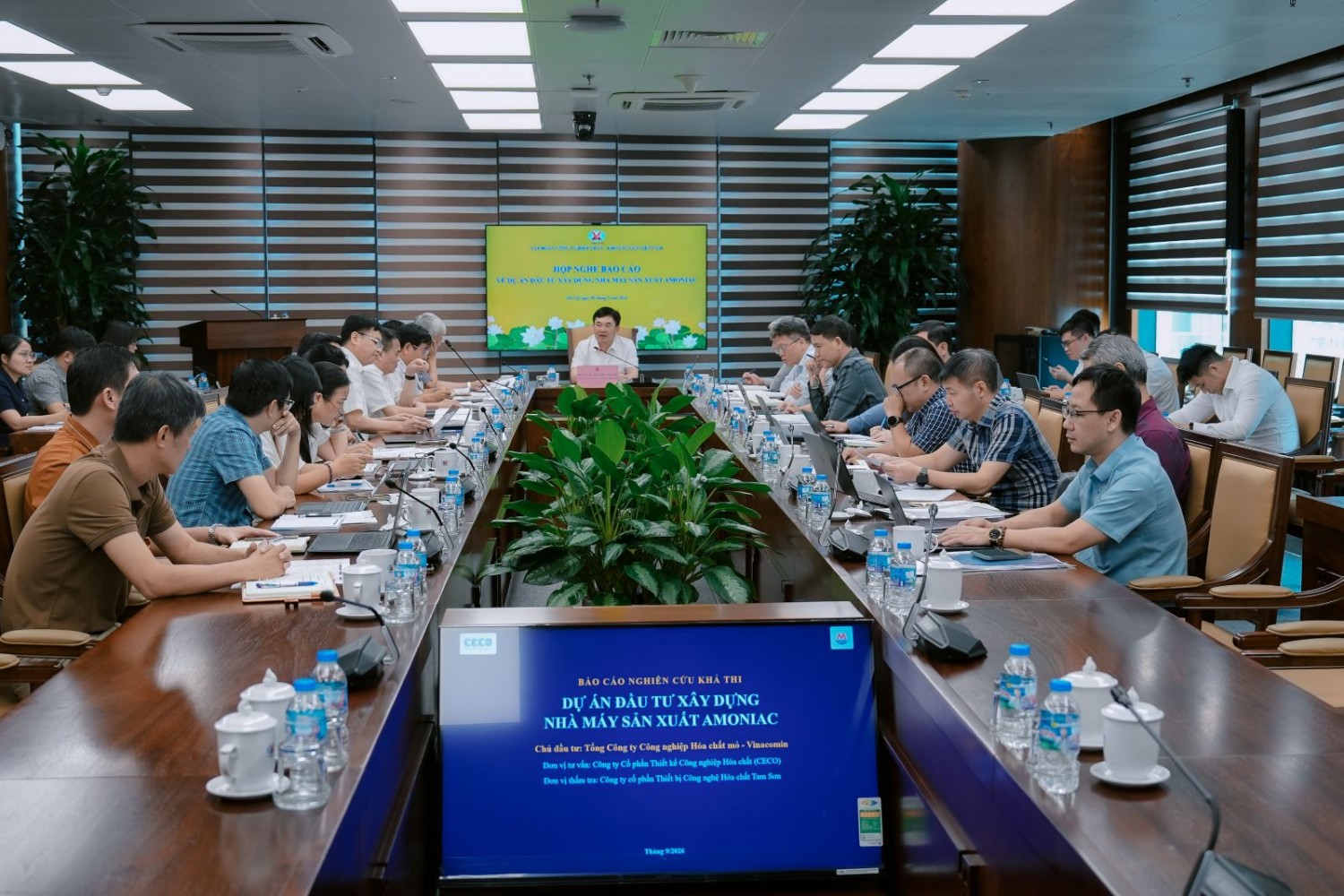 TKV tập trung gỡ cho Dự án Nhà máy sản xuất Amoniac TKV Nhà máy sản xuất Amoniac