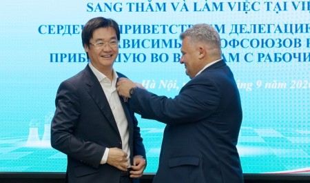 [VIDEO] Công đoàn PETROVIETNAM và Liên hiệp Công đoàn Độc lập Nga tăng cường trao hợp tác