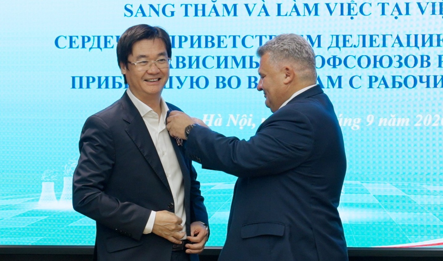 [VIDEO] Công đoàn PETROVIETNAM và Liên hiệp Công đoàn Độc lập Nga tăng cường trao hợp tác