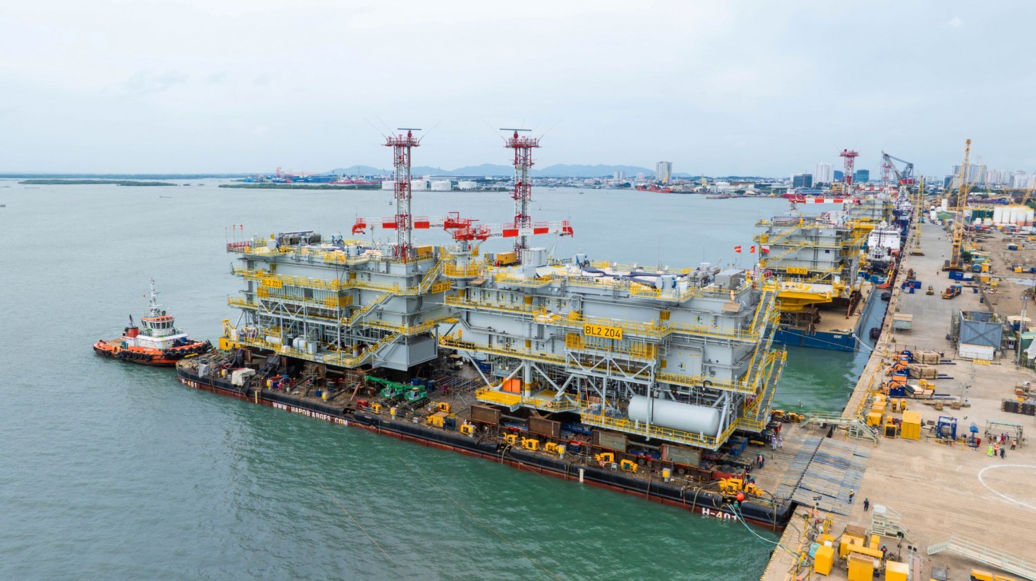 PTSC M&C xuất khẩu bốn trạm biến áp ngoài khơi Baltica 2 đến thị trường châu Âu