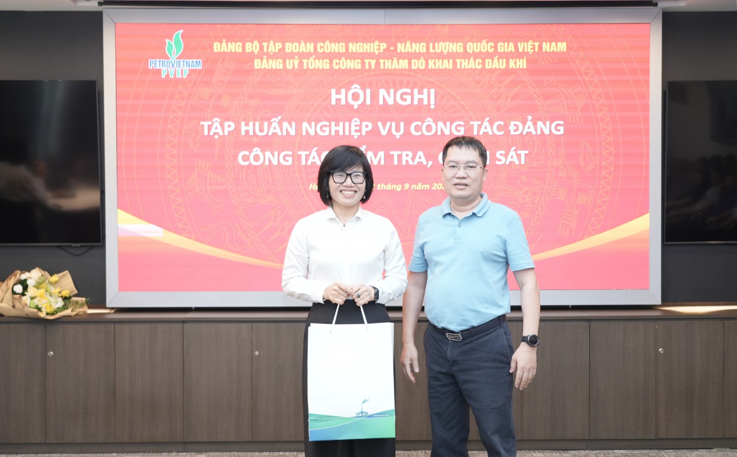 PVEP nâng cao nghiệp vụ công tác kiểm tra, giám sát, thi hành kỷ luật của Đảng