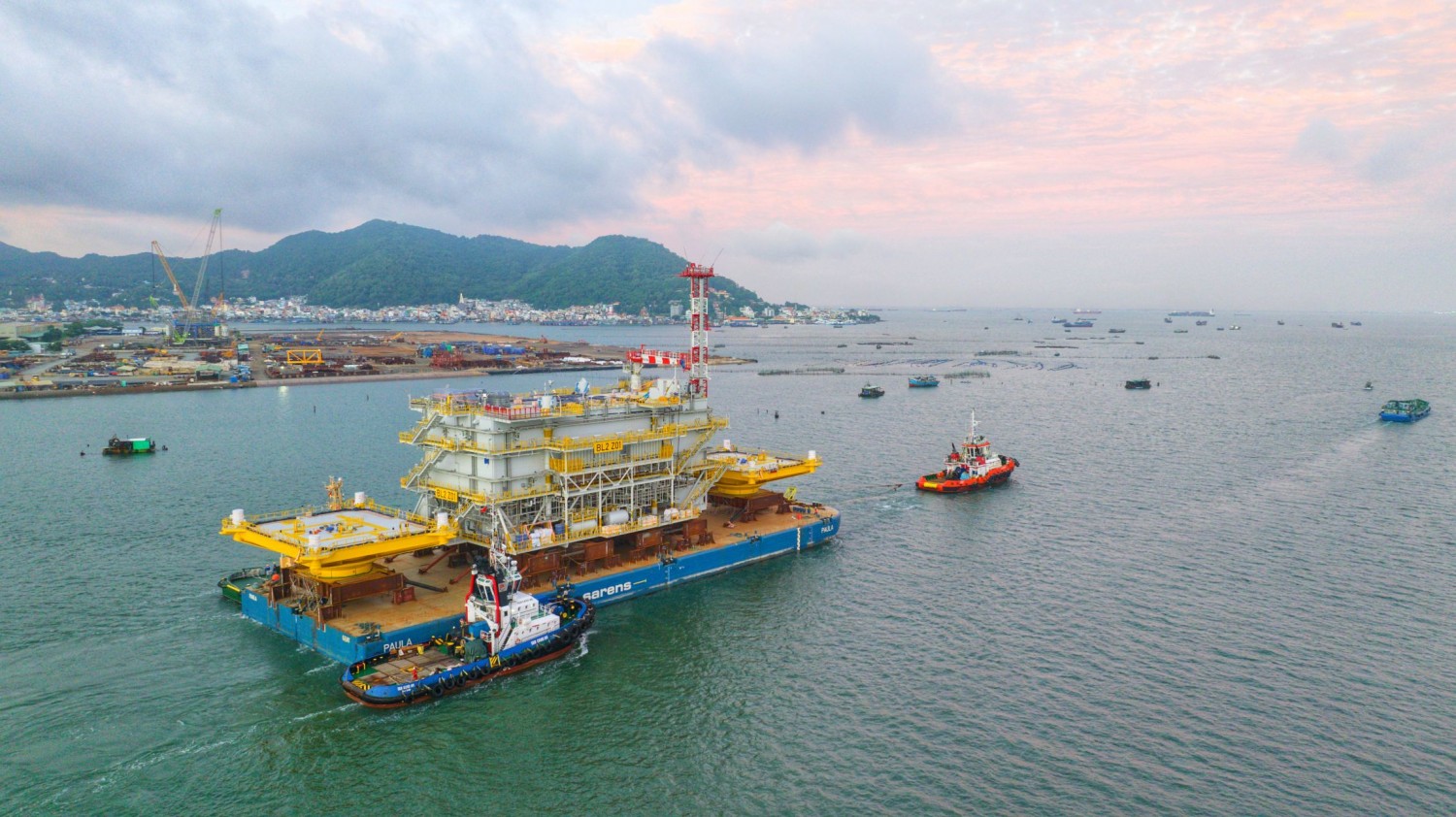 PTSC M&C xuất khẩu bốn trạm biến áp ngoài khơi Baltica 2 đến thị trường châu Âu