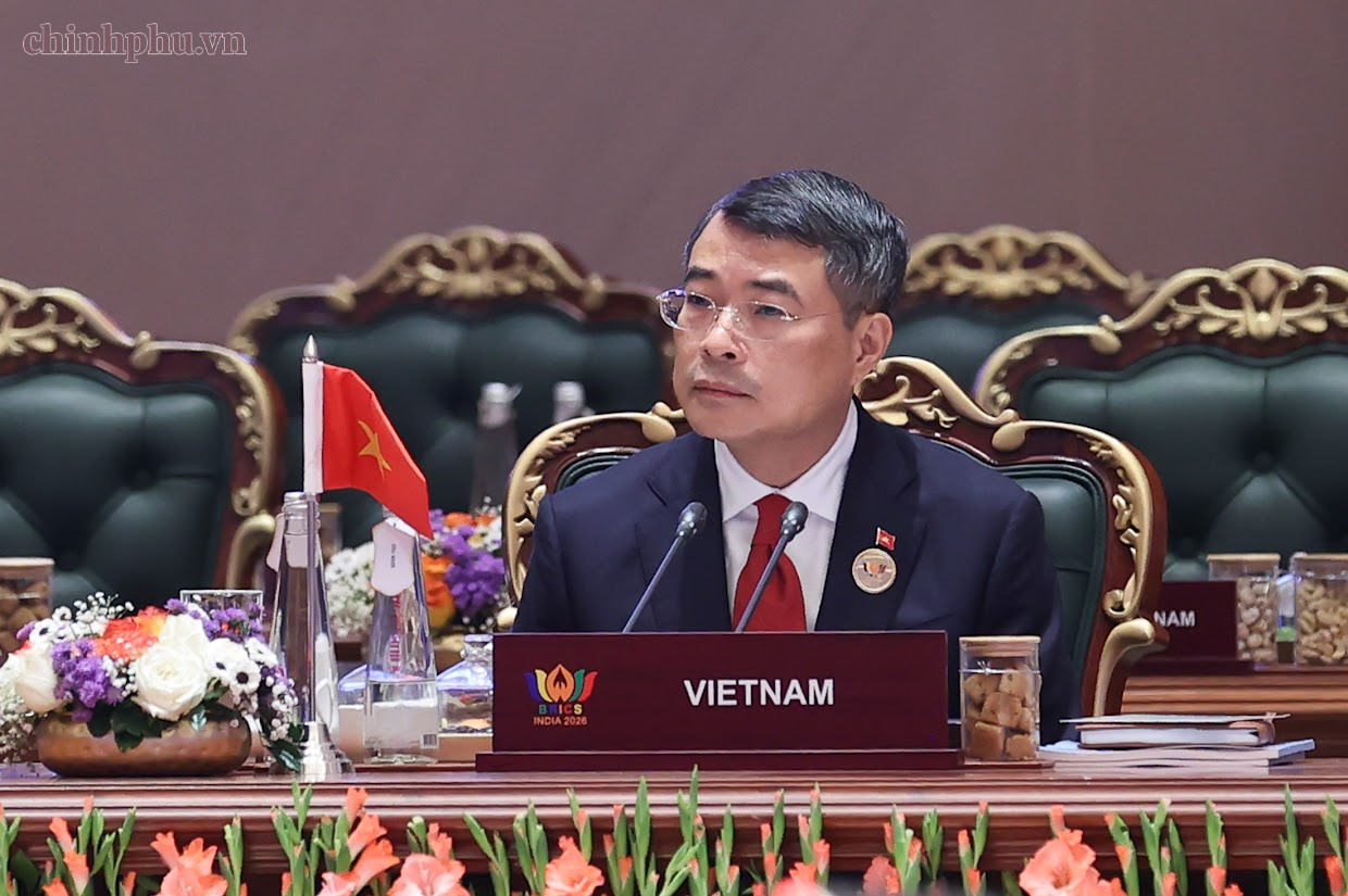 Thủ tướng Lê Minh Hưng đề xuất ba định hướng lớn tại Hội nghị thượng đỉnh BRICS