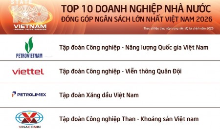PETROVIETNAM Tops Vietnam's Top 100 State-Owned Enterprises with Largest State Budget Contributions