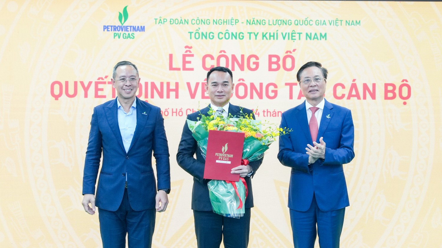 PV GAS kiện toàn các vị trí lãnh đạo chủ chốt nhiệm kỳ 2026 - 2031