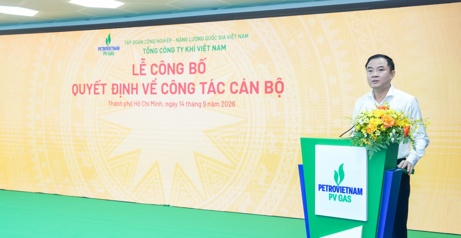 PV GAS kiện toàn các vị trí lãnh đạo chủ chốt nhiệm kỳ 2026 - 2031