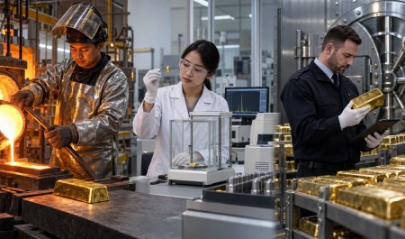 Ai đứng sau một thỏi vàng được thị trường quốc tế chấp nhận?