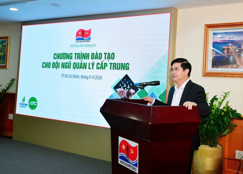 Vietsovpetro phát triển đội ngũ quản lý cấp trung, sẵn sàng cho giai đoạn phát triển mới