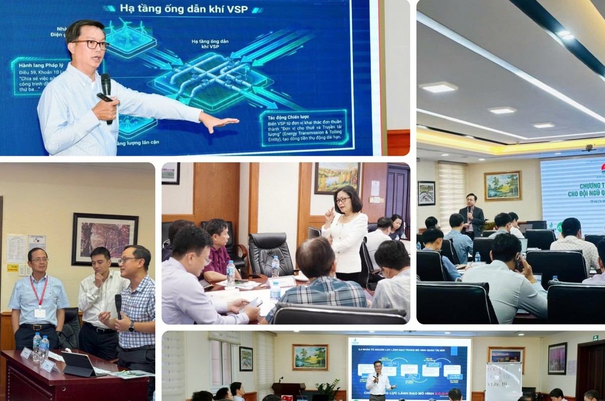 Vietsovpetro phát triển đội ngũ quản lý cấp trung, sẵn sàng cho giai đoạn phát triển mới