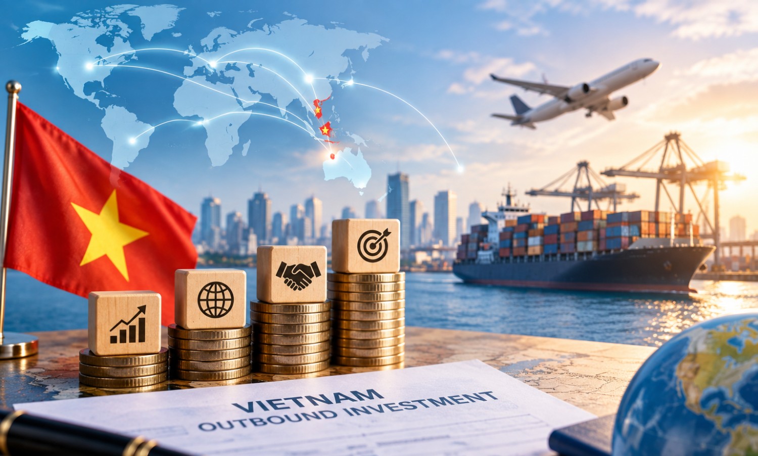 Việt Nam đầu tư ra nước ngoài hơn 2,6 tỷ USD