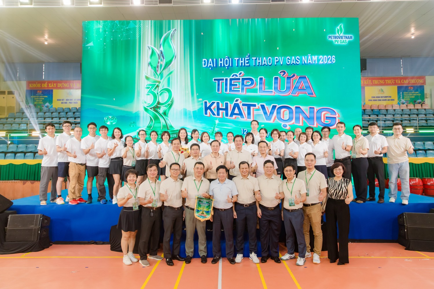 Chi nhánh Khí Tây Nam Bộ giành giải Nhì toàn đoàn tại Đại hội Thể thao PV GAS 2026 Chi nhánh Khí Tây Nam Bộ giành giải Nhì toàn đoàn tại Đại hội Thể thao PV GAS 2026