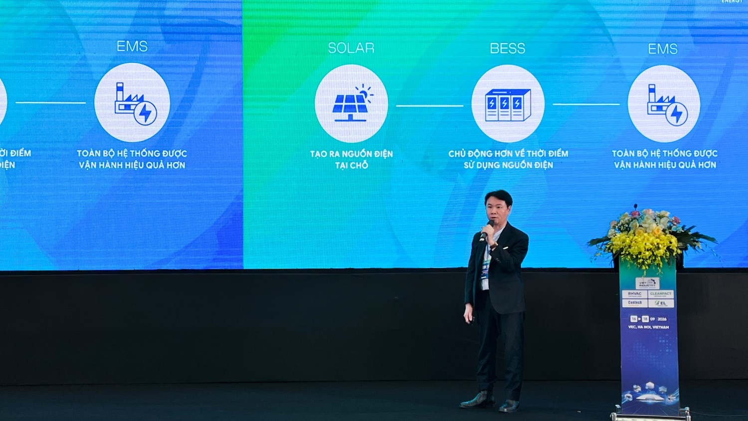 Novaon Energy chia sẻ giải pháp năng lượng cho doanh nghiệp tại Viet Industry 2026 Novaon Energy chia sẻ giải pháp năng lượng cho doanh nghiệp tại Viet Industry 2026