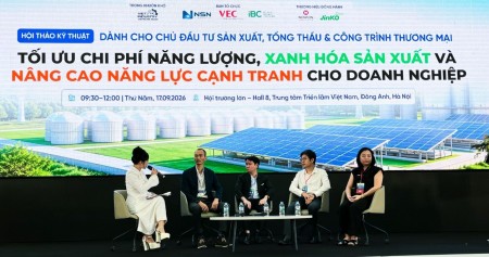 Novaon Energy chia sẻ giải pháp năng lượng cho doanh nghiệp tại Viet Industry 2026