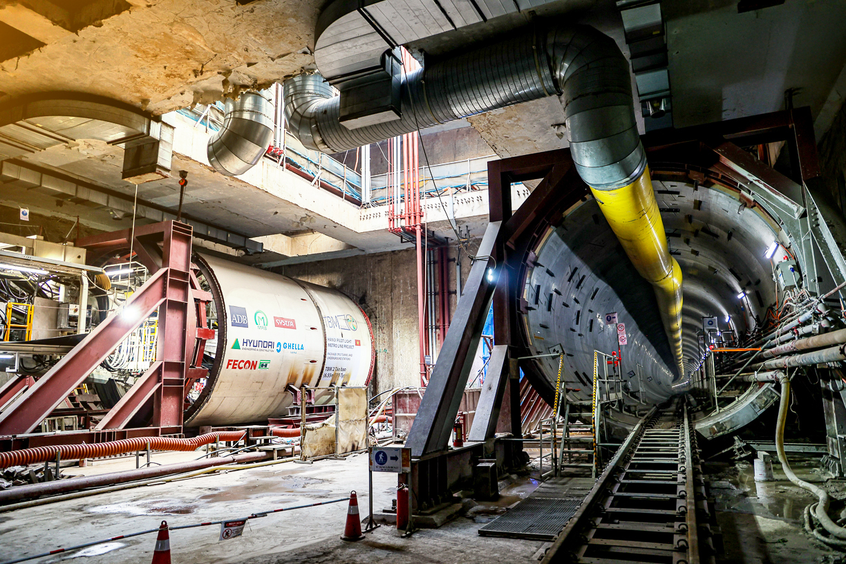 Công nghệ TBM (Tunnel Boring Machine) vì vậy trở thành một trong những yếu tố then chốt đối với các tuyến metro ngầm.