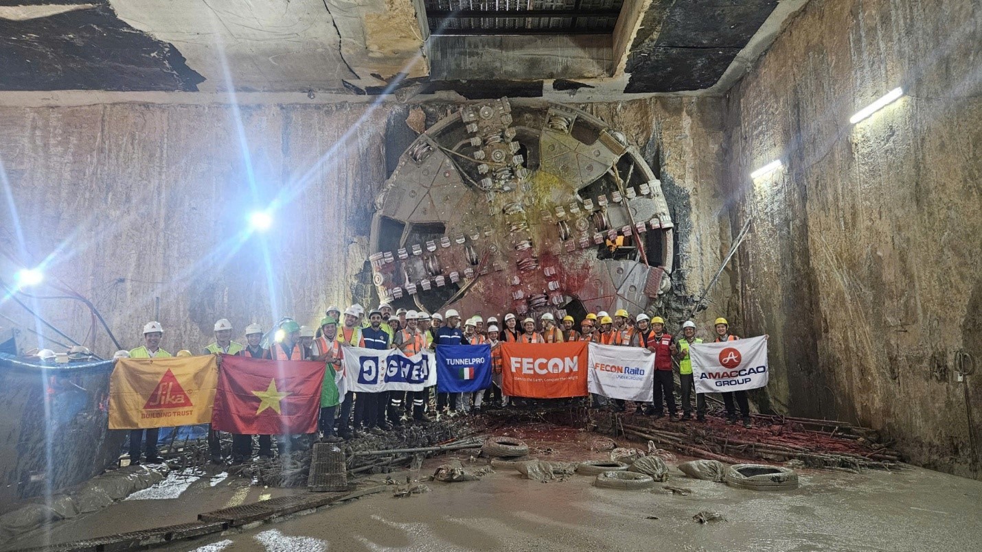 Metro bước vào chu kỳ đầu tư mới, FECON gia tăng dấu ấn trong lĩnh vực công trình ngầm