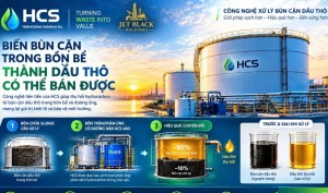 Công nghệ HCS hướng tới thu hồi hydrocarbon mắc kẹt trong bùn dầu