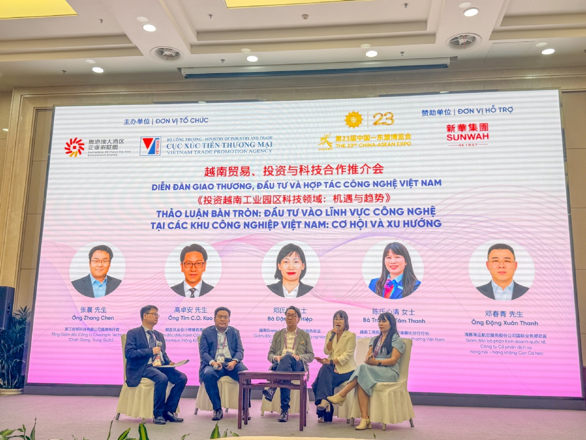 Green i-Park mở rộng hợp tác thương mại tại Nam Ninh Green i-Park mở rộng hợp tác thương mại tại Nam Ninh
