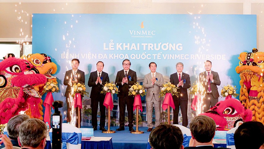 Khai trương Vinmec Riverside - Bệnh viện đa khoa quy mô tinh gọn, kết nối chuyên gia toàn hệ thống Vinmec