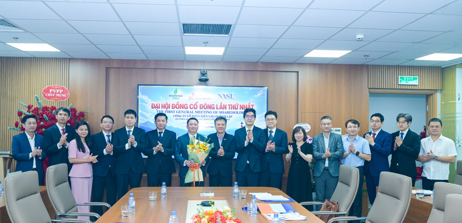 HĐQT Công ty Cổ phần Điện LNG Quỳnh Lập ra mắt Đại hội HĐQT Công ty Cổ phần Điện LNG Quỳnh Lập ra mắt Đại hội