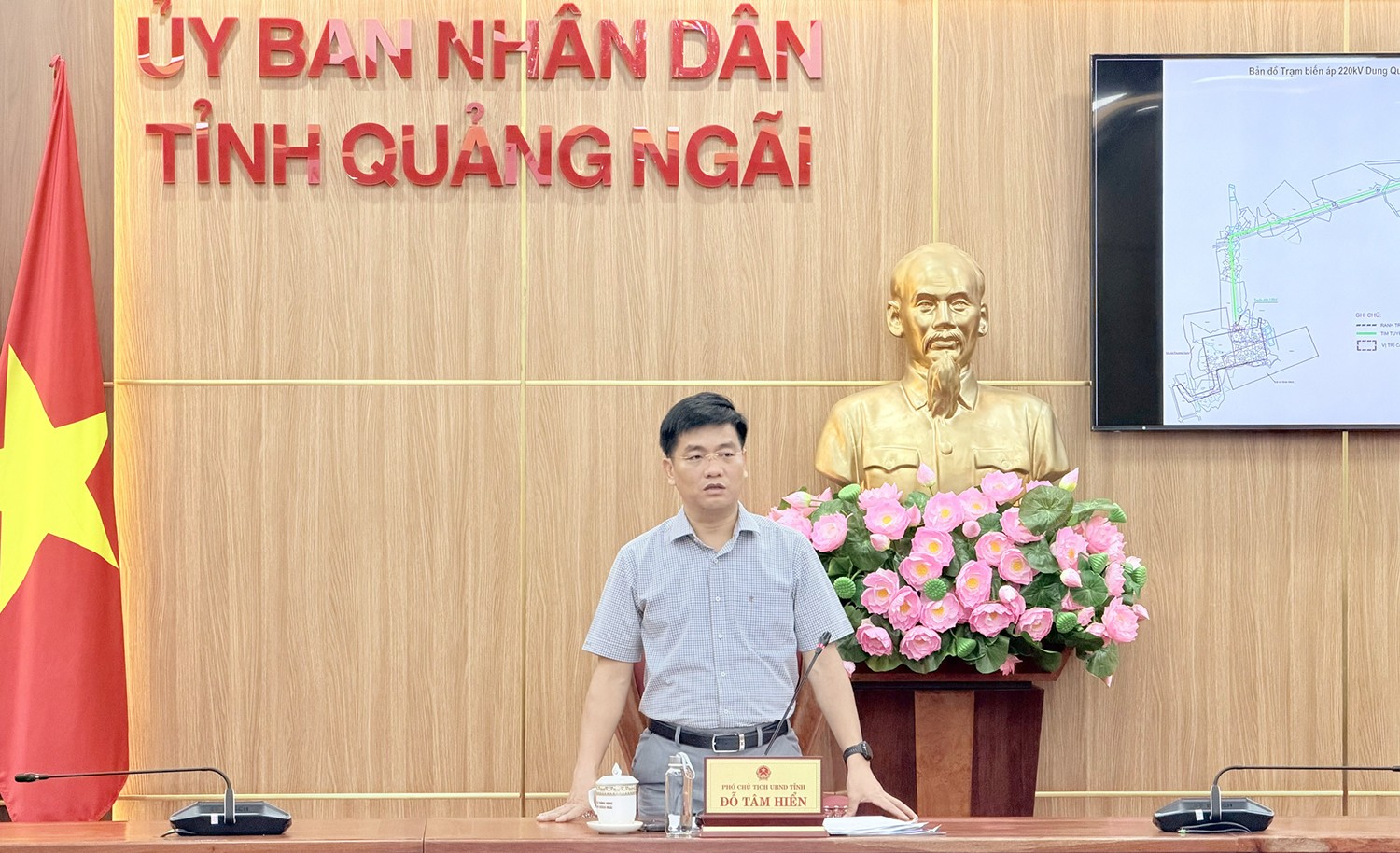 EVNNPT đề nghị Quảng Ngãi tháo gỡ vướng mắc, đẩy nhanh giải phóng mặt bằng Dự án TBA 220kV Dung Quất 2 và đường dây đấu nối Đẩy nhanh giải phóng mặt bằng Dự án TBA 220kV Dung Quất 2 và đường dây đấu nối