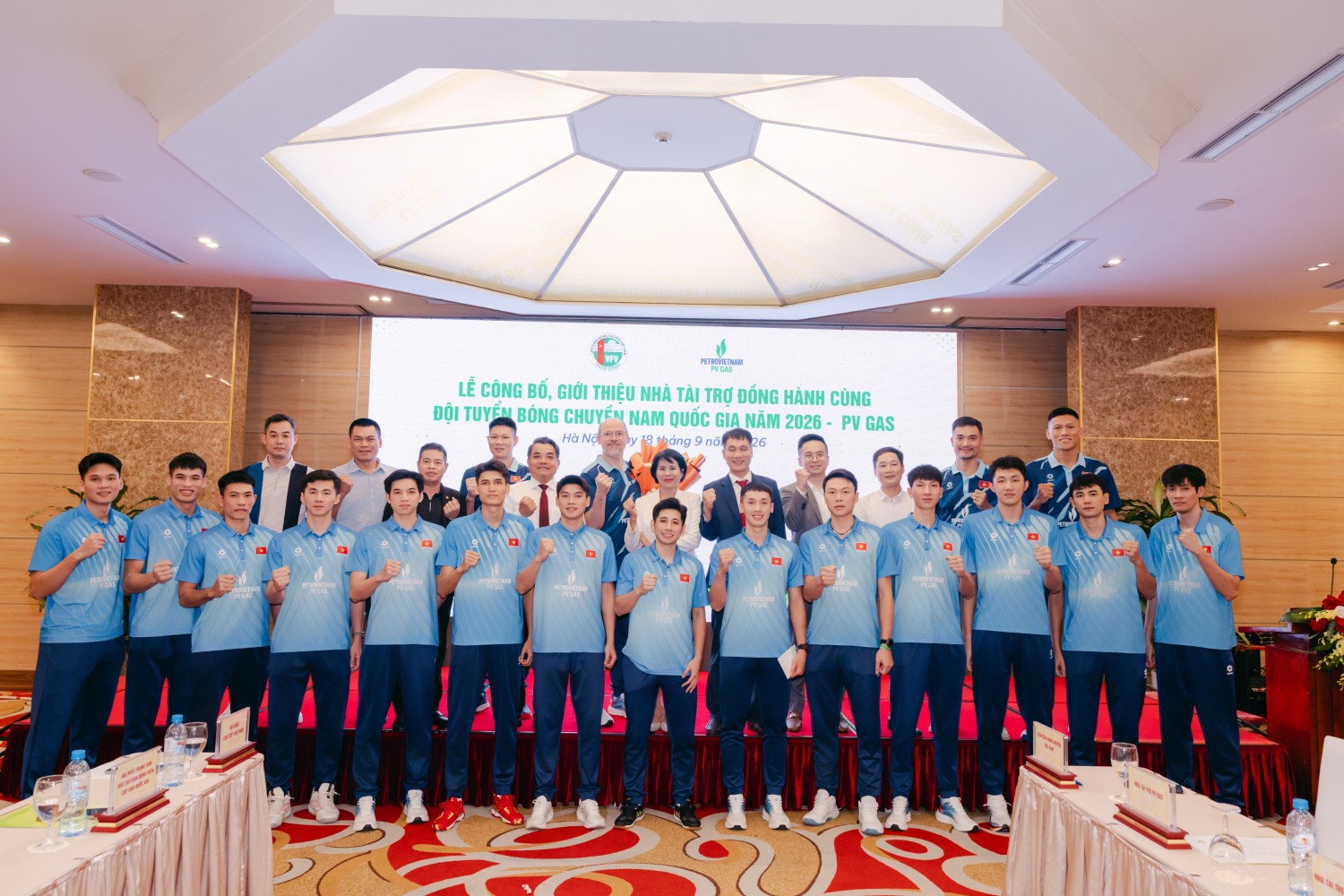 PV GAS đồng hành cùng Đội tuyển Bóng chuyền nam Quốc gia năm 2026
