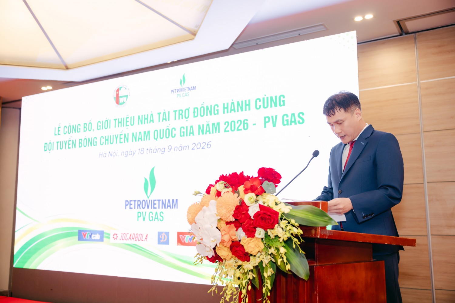 PV GAS đồng hành cùng Đội tuyển Bóng chuyền nam Quốc gia năm 2026
