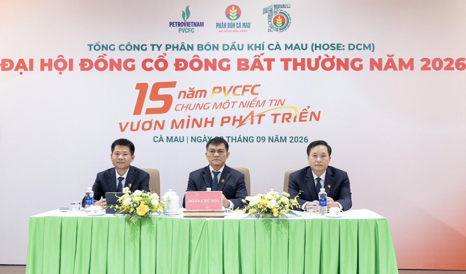 Đại hội đồng cổ đông PVCFC thông qua nhiều quyết sách quan trọng