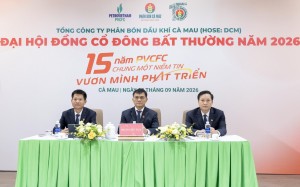 Đại hội đồng cổ đông PVCFC thông qua nhiều quyết sách quan trọng