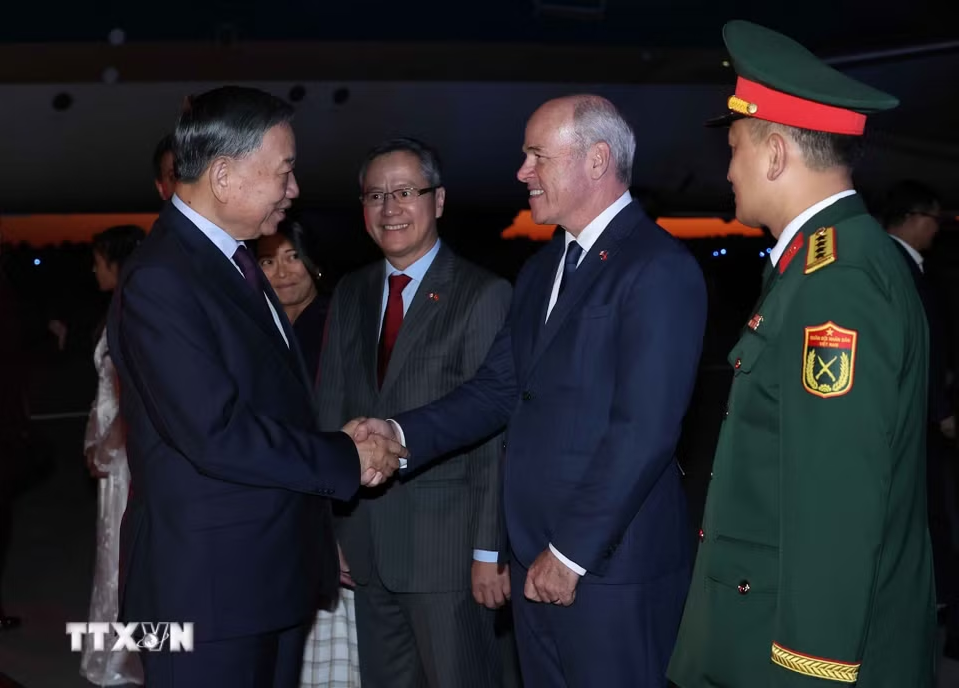 Tổng Bí thư, Chủ tịch nước Tô Lâm bắt đầu chuyến thăm cấp Nhà nước tới Canada Tổng Bí thư, Chủ tịch nước Tô Lâm bắt đầu chuyến thăm cấp Nhà nước tới Canada