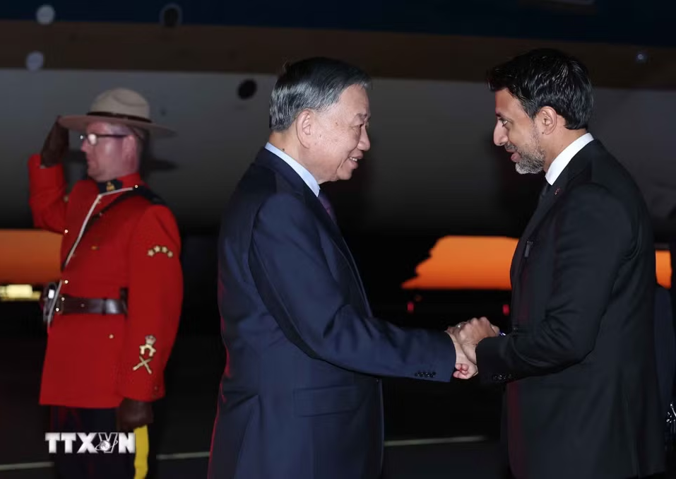 Tổng Bí thư, Chủ tịch nước Tô Lâm bắt đầu chuyến thăm cấp Nhà nước tới Canada Tổng Bí thư, Chủ tịch nước Tô Lâm bắt đầu chuyến thăm cấp Nhà nước tới Canada