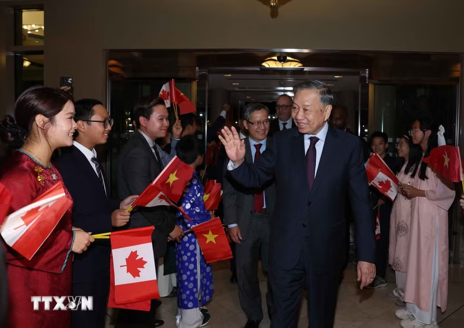 Tổng Bí thư, Chủ tịch nước Tô Lâm bắt đầu chuyến thăm cấp Nhà nước tới Canada Tổng Bí thư, Chủ tịch nước Tô Lâm bắt đầu chuyến thăm cấp Nhà nước tới Canada